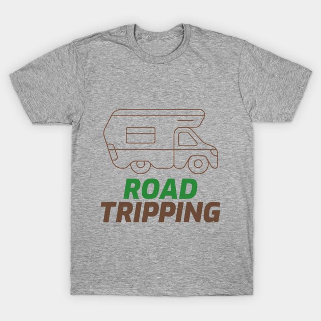 Road Trip Camper Van T-Shirt by Solum Shirts